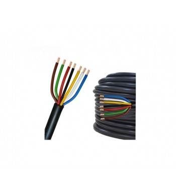 cablu instalatie remorca 7 fire /  7x0.75mm  (pret pe metru) cod: gz7075