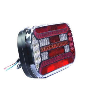 Lampa spate 302x130, LED, 6 functii, dreapta, FT-600 P Fristom