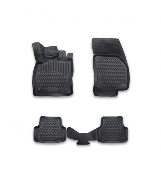 covoare cauciuc tavita compatibile seat ateca 2016-> cod: 3d ap-1066 / a80-x101v4