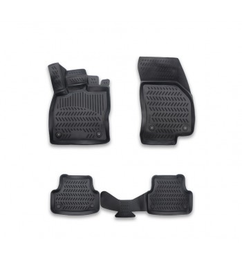 covoare cauciuc tavita compatibile seat leon 3  2012-2020  cod: 3d ap-1039 / a80-x101v4