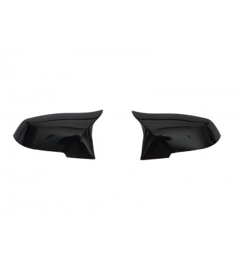 Capace oglinda tip BATMAN compatibile cu BMW Seria 4 2014-2020  F32 - F36 negru lucios BAT10013