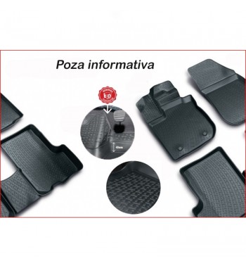 Covoare cauciuc stil tavita Audi A4 B6-B7 2001-2007 ( 1D 3004, A50 )