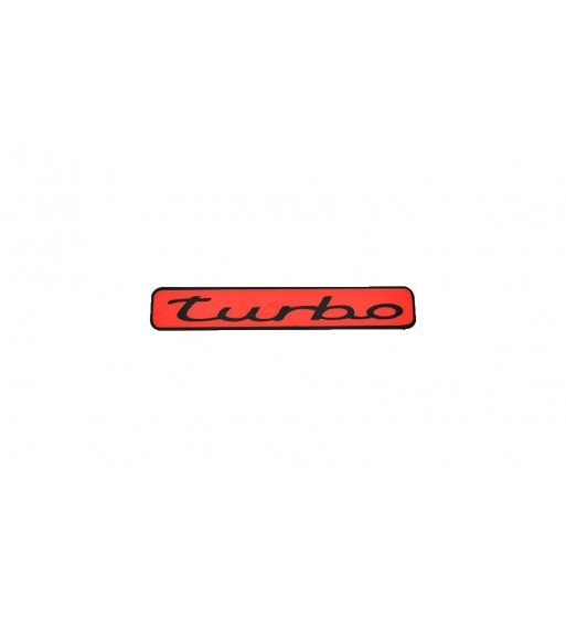 abtibild  "turbo" culoare rosu cod: dz-076