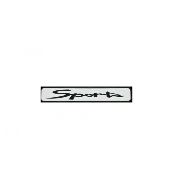 abtibild  "sports" culoare alb cod:dz-075