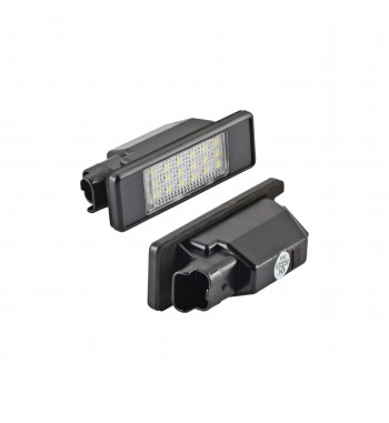 set 2 led numar  compatibil citroen. peugeot cod: 7603