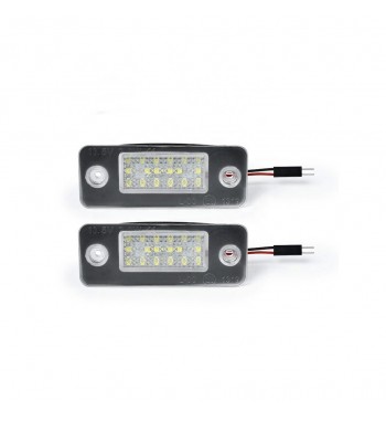 set 2 lampi  led numar  compatibil audi a8 d3 2002-2010 cod: 7314