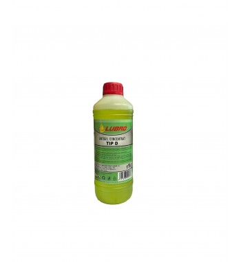 antigel concentrat  tip d lubro 1litru / verde cod: 000533