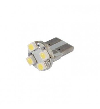 20 x bec auto cu led t10 1210 cu 4 smd alb 12v jsun37 ( pret / 20 buc )