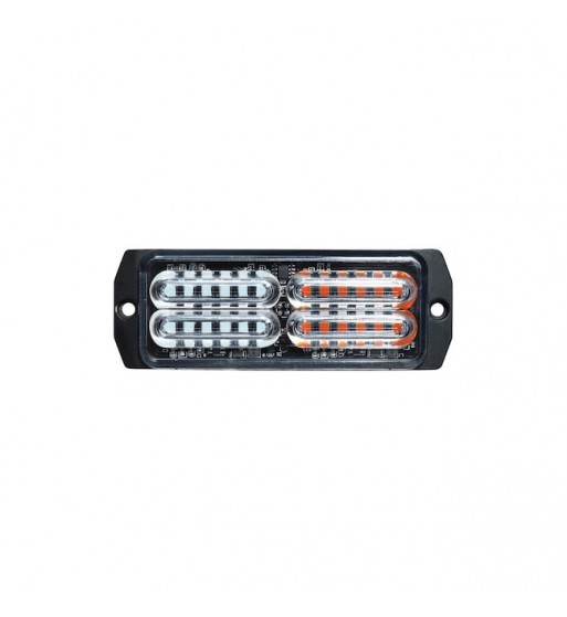 lampa 24 led profesionala  stroboscopica  12v-24v  cod: o-87-24led - portocalie