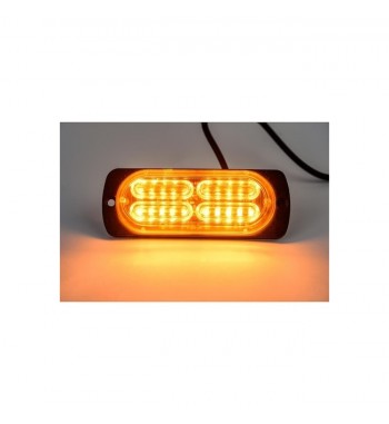 Lampa 24 LED profesionala  stroboscopica  12V-24V  Cod: O-87-24LED - Albastra