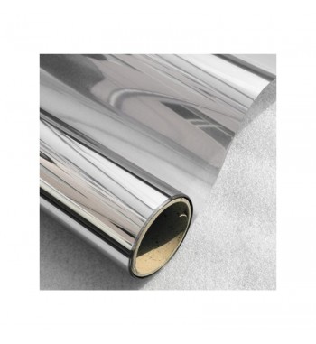 rola folie geamuri silver ieftina (cromata-argintie) 5% dimensiune 30m x1.52m cod: sr05
