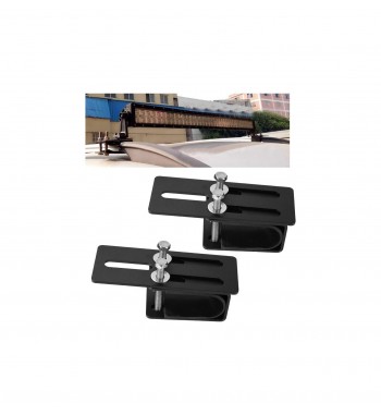 Set 2 suporti  proiectoare  LED BAR universal pentru  prindere de bare longitudinale  Cod: TY013