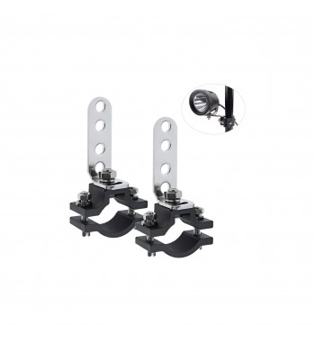 Set 2 suporti proiectoare LED universal pentru  prindere de rollbar sau bullbar  Cod: TY021