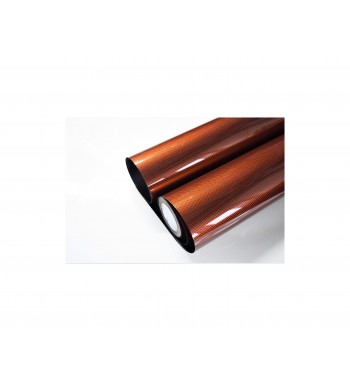 rola folie carbon portocaliu 9d premium  1.5mx16.8m  cod: n-gtc12/ c9d-16o
