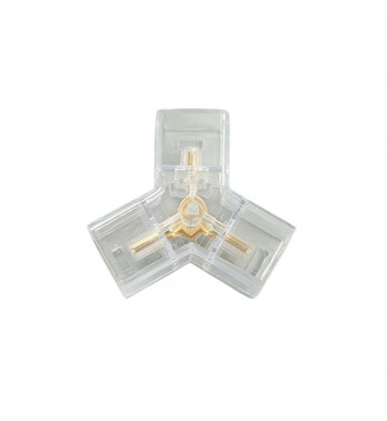 Conector pentru LED tub tip T5   Drept- V-L-Y-T-   Cod: CON-HEX - Tip Y: CON-HEX6004