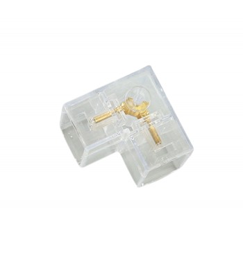 Conector pentru LED tub tip T5   Drept- V-L-Y-T-   Cod: CON-HEX - Tip Y: CON-HEX6004