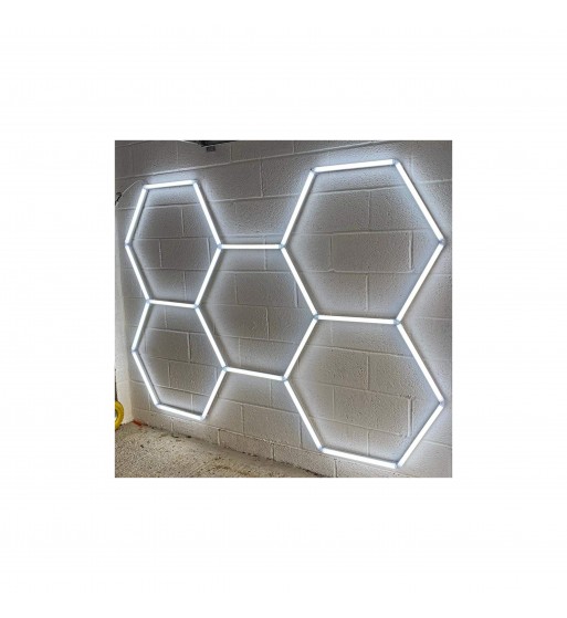 set lumini led hexagonale cod: hex3