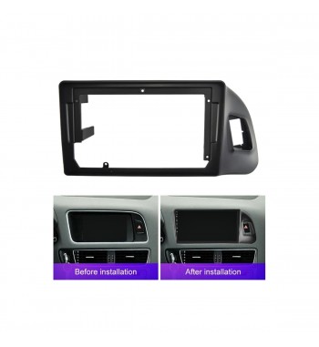 Rama Navigatie 9" cu cablaj si modul canbus compatibila  Audi Q5 2008 - 2017 Cod: NV3004- GR4