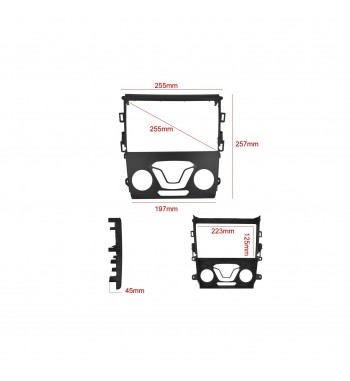 Rama Navigatie 9" cu cablaj si modul canbus compatibila Ford Mondeo V 2014 -> Cod: NV3065- GR2