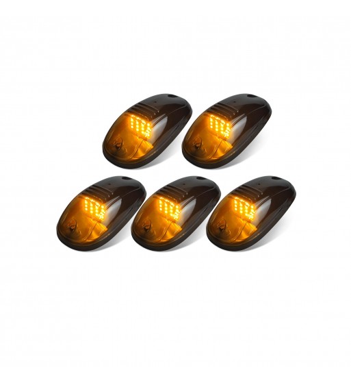 set 5 lampi plafon led culoare galben 12v  cod: st-945l-sa