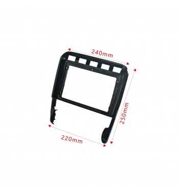 Rama Navigatie 9" cu cablaj si modul canbus  compatibila Porsche Cayenne 2002-2010 Cod: NV3159- GR3