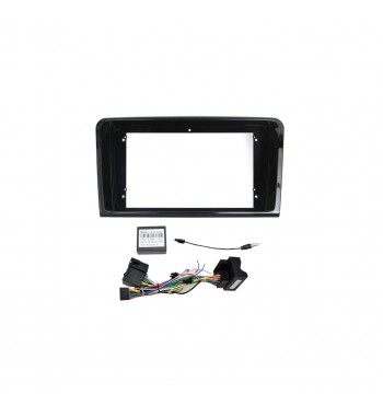 Rama Navigatie 9" cu cablaj si modul canbus  compatibila Mercedes M-Class ML W164 2005-2012 Cod: NV3098- GR2