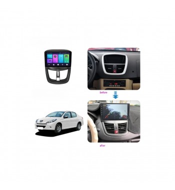 Rama Navigatie 9" cu cablaj si modul canbus compatibila  Peugeot 508 I 2010-2018  Cod: NV3152 - GR2