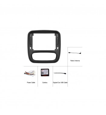 Rama Navigatie 9" cu cablaj si modul canbus compatibila Suzuki Splash 2008-2015  Cod: NV3141 - GR2