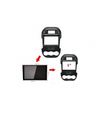 Rama Navigatie 9" cu cablaj si modul canbus  compatibila Ford Ranger 2011-2015 Cod: NV3069- GR2