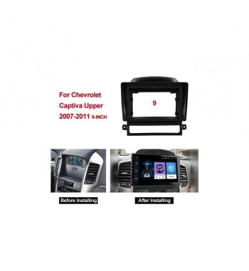 Rama Navigatie 9" cu cablaj si modul canbus  compatibila Chevrolet Captiva 2006-2011 Cod: NV3018- GR1