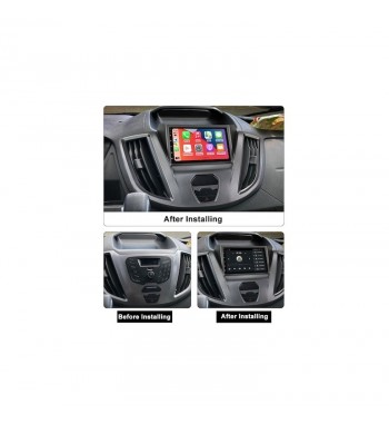 Rama Navigatie 9" cu cablaj  compatibila Ford Transit 2014 - 2020 Cod: NV3073- GR3