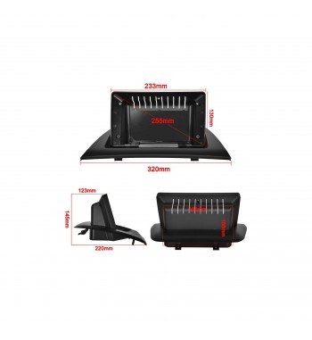 Rama Navigatie 9" cu cablaj si modul canbus compatibila BMW X3 (E83) 2003 - 2011 Cod: NV3016- GR2