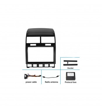 Rama Navigatie 9&amp;quot; cu cablaj si modul canbus compatibila VW Touareg 7L 2002-2011 Cod: NV3246- GR2