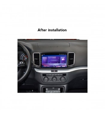 Rama Navigatie 9 cu cablaj si modul canbus compatibila VW Sharan 2010->  Cod: NV3242 - GR2