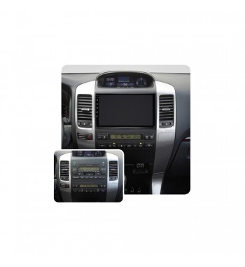 Rama Navigatie 9 cu cablaj si modul canbus compatibila Toyota Land Cruiser Prado J120 2002-2010 Cod: NV3210 - GR1