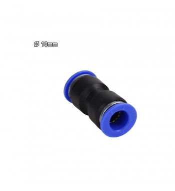 racord drept din plastic  pentru furtun fi 10mm cod:disla49