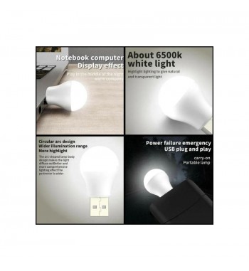 Lampa mini bec LED USB  Cod: XO-Y1