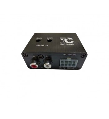 convertor nivel semnale audio 2 canale cod:h-201s