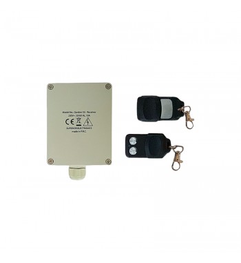 Kit automatizari exterior receptor+2 telecomenzi PREMIUM Cod: 080599