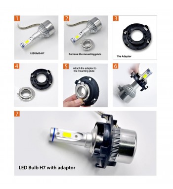 Adaptor bec led TK-117 CITROEN, HYUNDAI, KIA