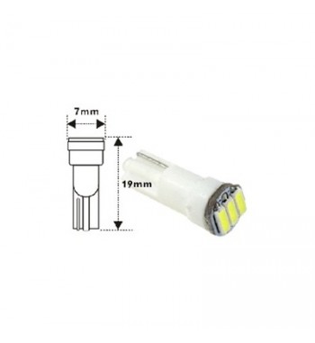 bec t5 3smd 12v cod:4014 - rosu -h4039r