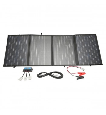 Panou solar 150W fotovoltaic monocristalin, pliabil tip valiza, cablu si conectori ,BK77551