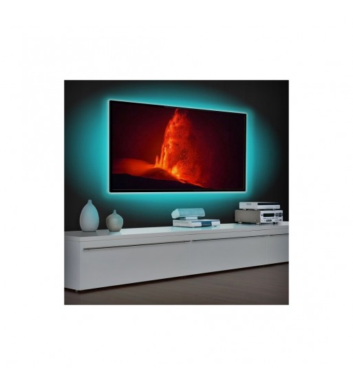 banda led iluminare fundal tv 2m cu bluetooth