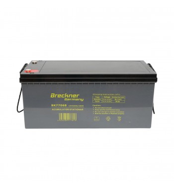 baterie sistem solar cu gel 12v 220ah 20hr 522x240x219mm fcdg12-220 breckner germany  bk77068