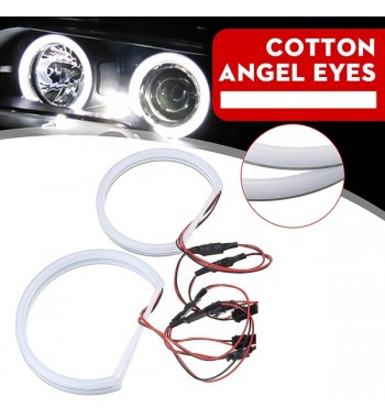 angel eyes cotton compatibil bmw seria 3 f30. f31. seria 5 f10 cu halogen cod: 6122-c1
