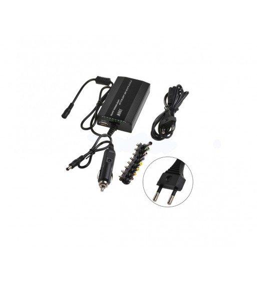 alimentator laptop universal 100w 220v/12v+usb