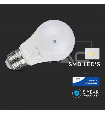 Bec LED Cip SAMSUNG 8.5W E27 A++ A60 Plastic 4000K COD: 253