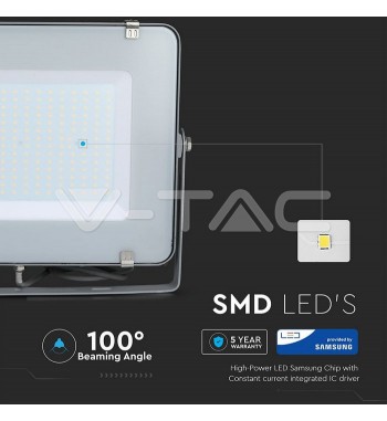 Proiector 200W LED Cip SMD SAMSUNG Corp Gri 6400K COD: 485