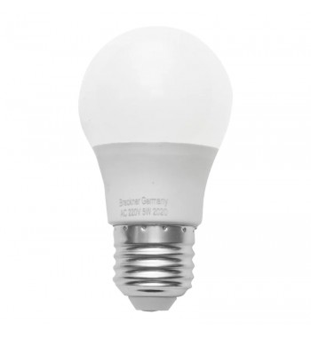 bec cu led e27 5w 220v din plastic bk87464