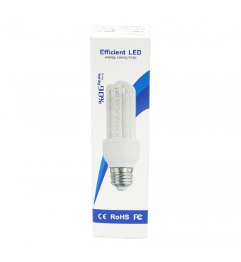 Bec cu LED E27 9W 220V din sticla BK87467